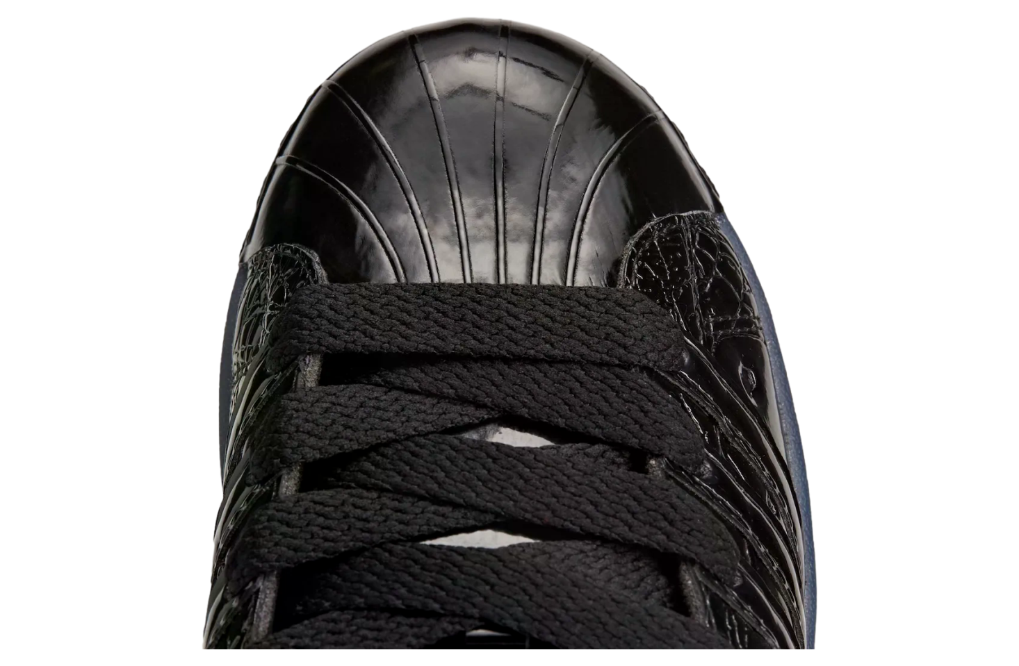 Sp5der x Adidas Superstar Core Black / Silver Metallic