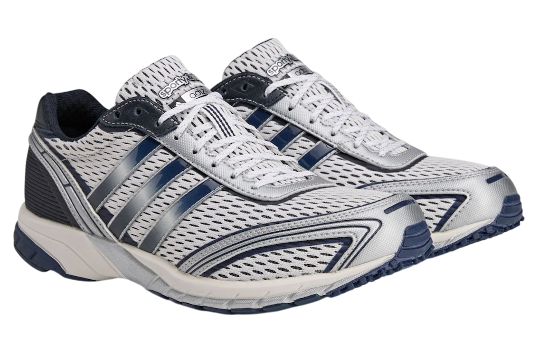 Sporty & Rich x adidas Adizero Adios 1 Footwear White / Core Navy