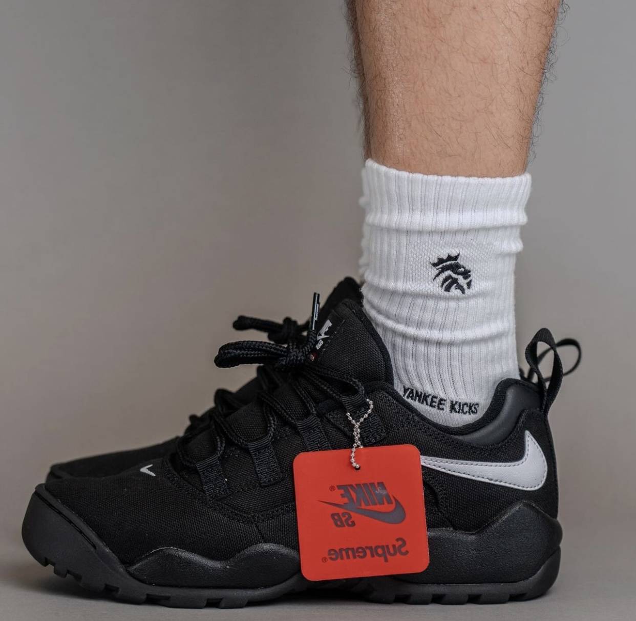 Supreme x Nike SB Darwin Low Black