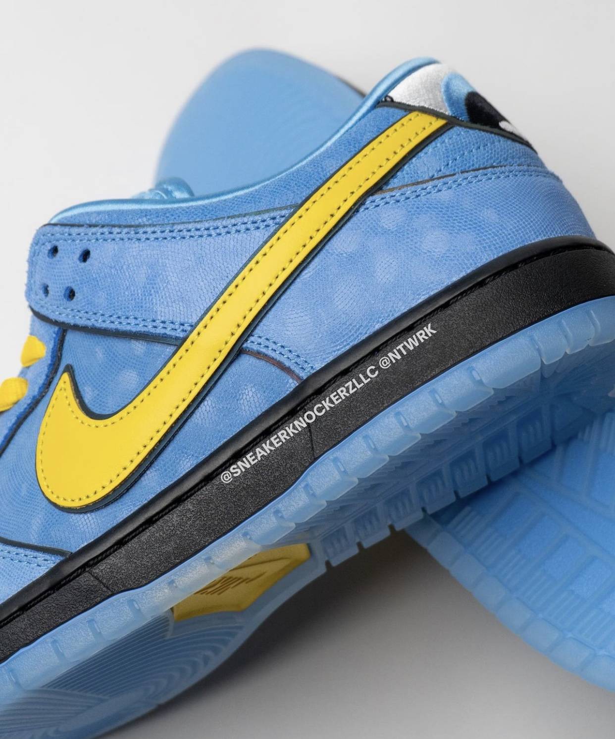 The Powerpuff Girls x Nike SB Dunk Low Bubbles