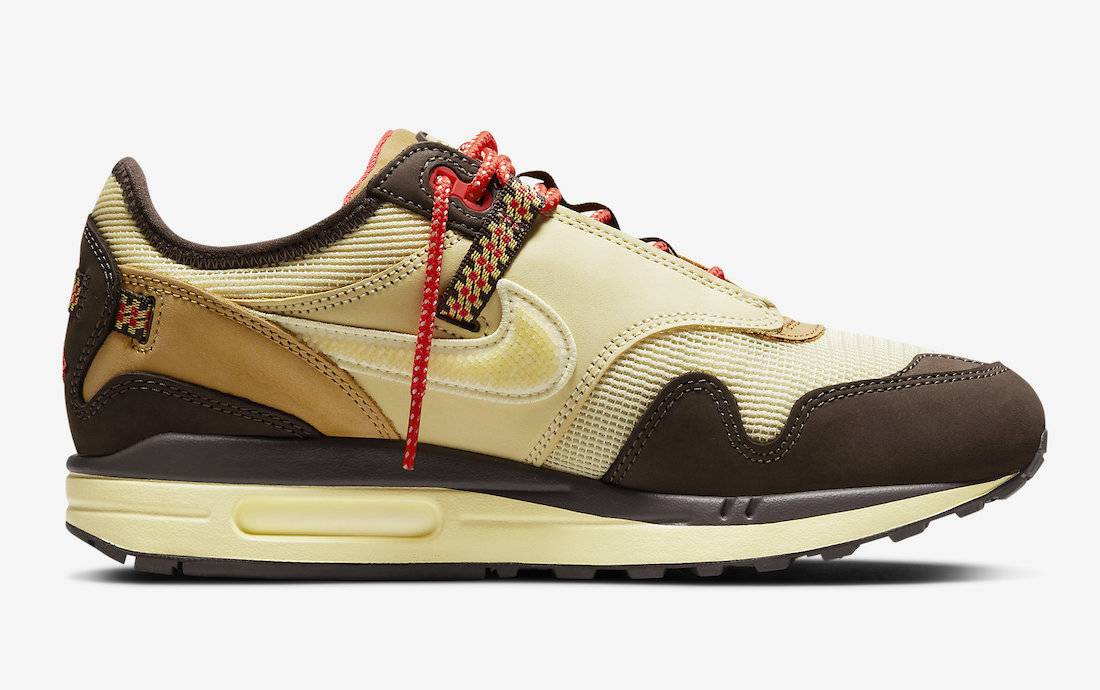Travis Scott X Nike Air Max 1 Baroque Brown