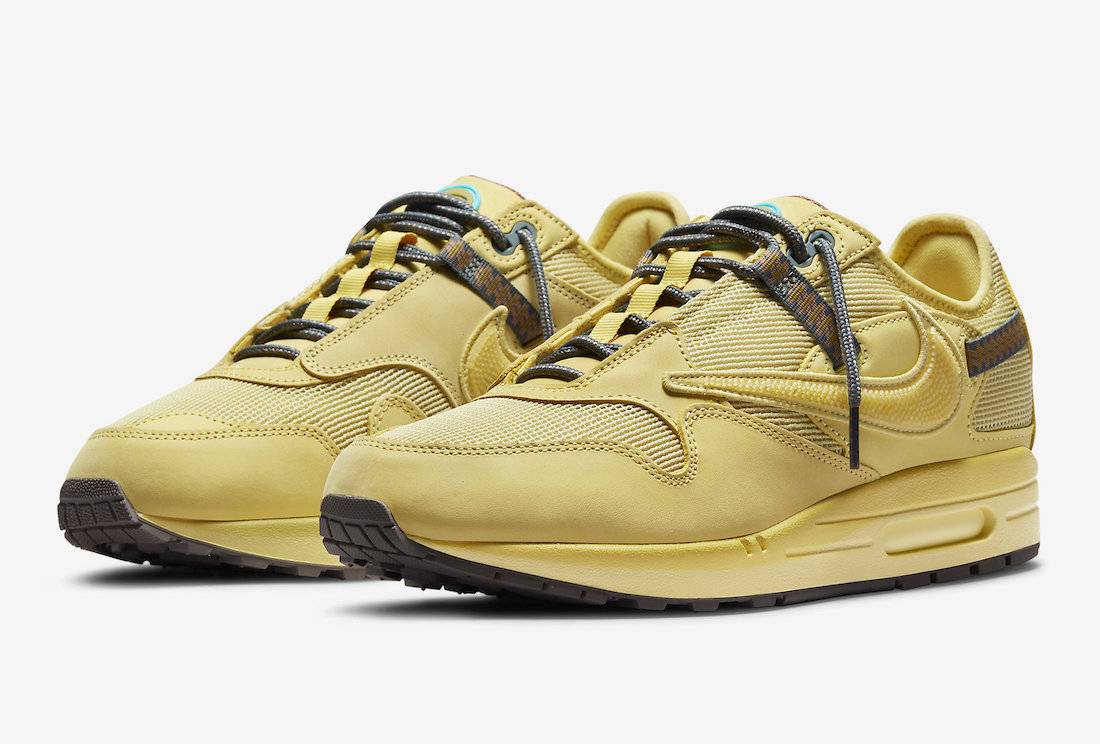 Travis Scott X Nike Air Max 1 Saturn Gold