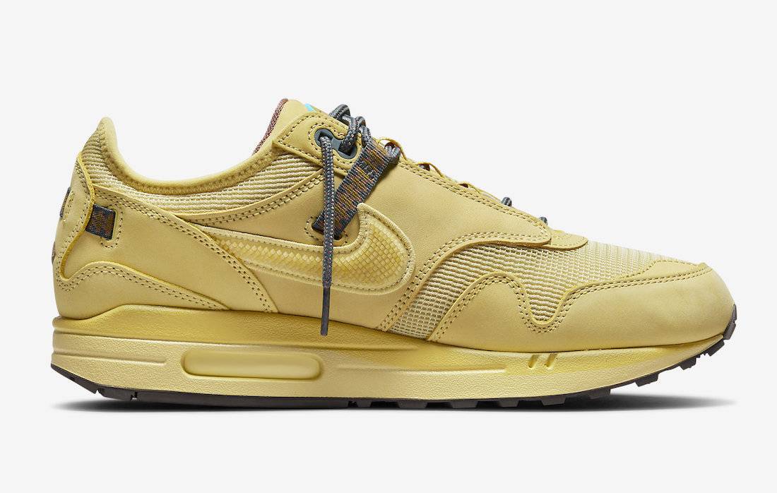 Travis Scott X Nike Air Max 1 Saturn Gold