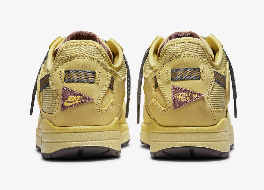Travis Scott X Nike Air Max 1 Saturn Gold