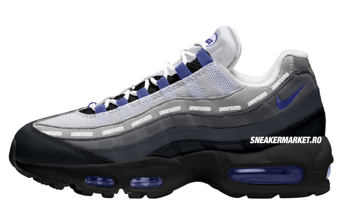 Undefeated x Nike Air Max 95 Black / Concord