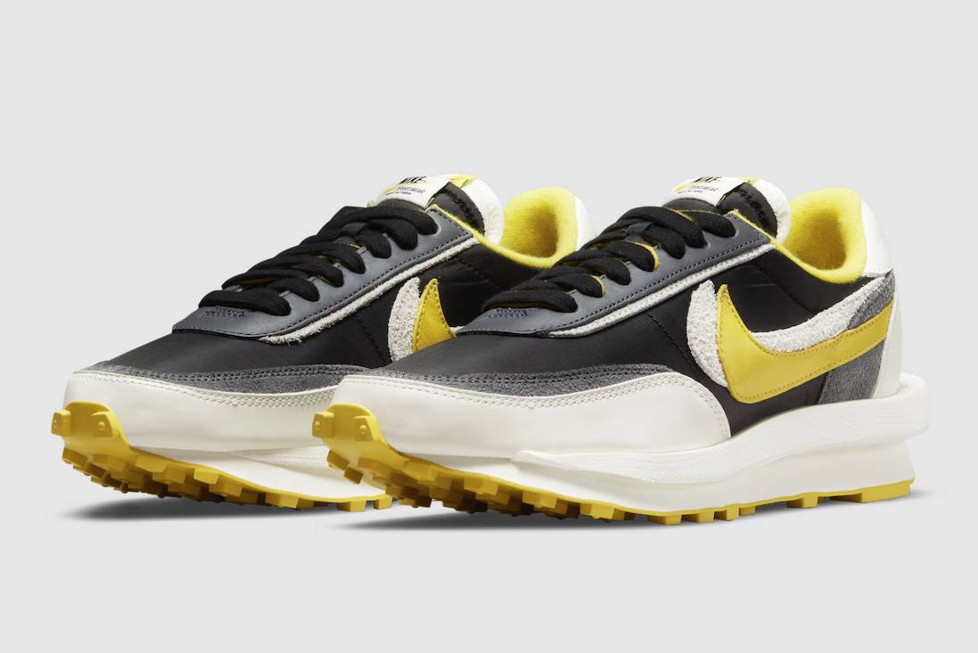 Undercover X Sacai X Nike LDWaffle Bright Citron