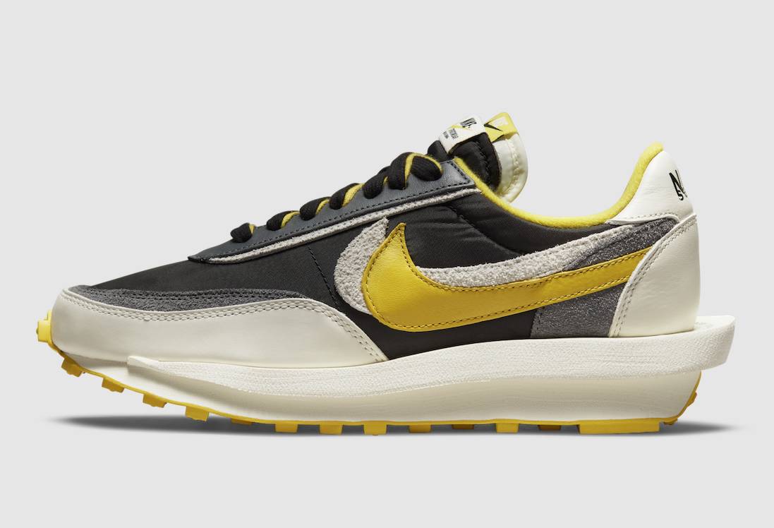 Undercover X Sacai X Nike LDWaffle Bright Citron