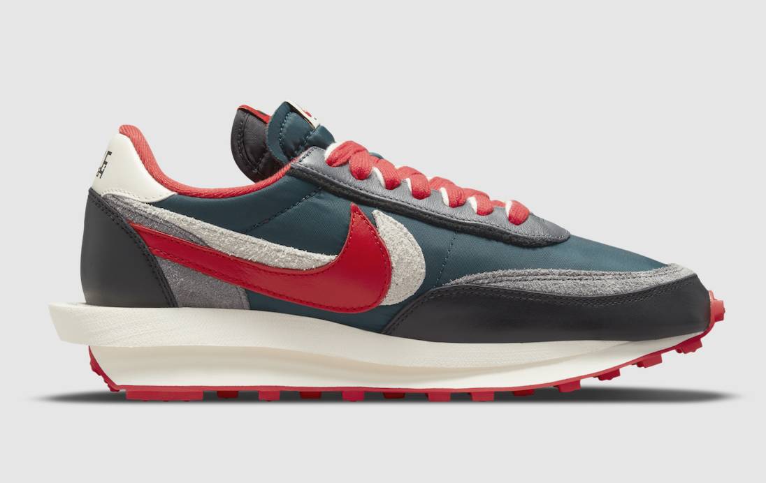 Undercover X Sacai X Nike LDWaffle Midnight Spruce