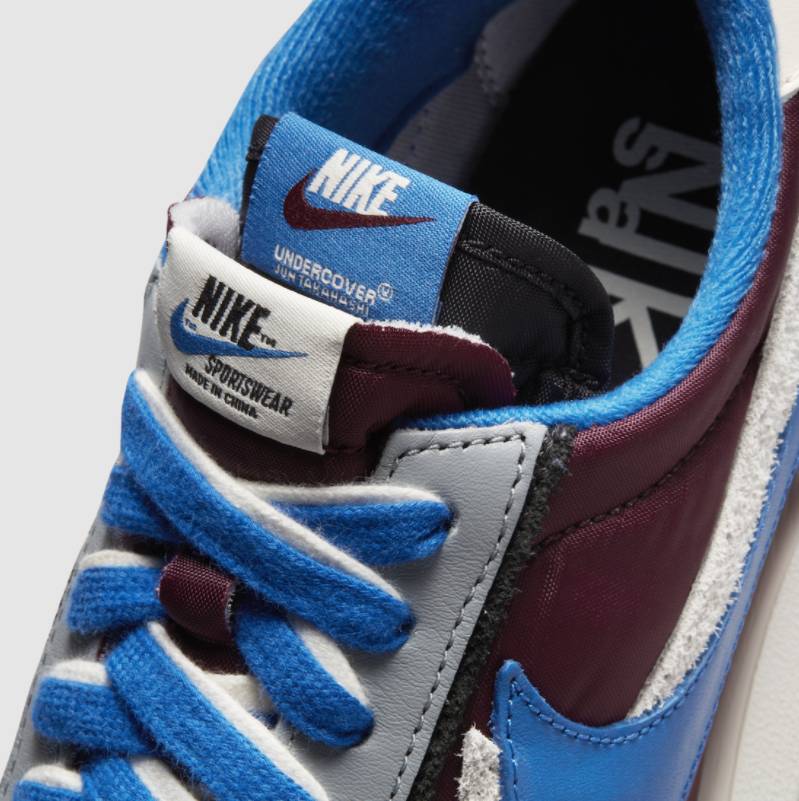 Undercover X Sacai X Nike LDWaffle Night Maroon