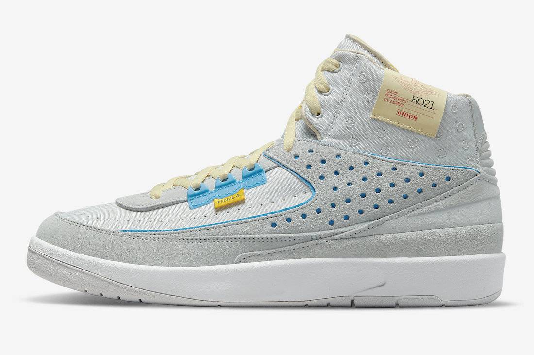 Union X Air Jordan 2 Grey Fog