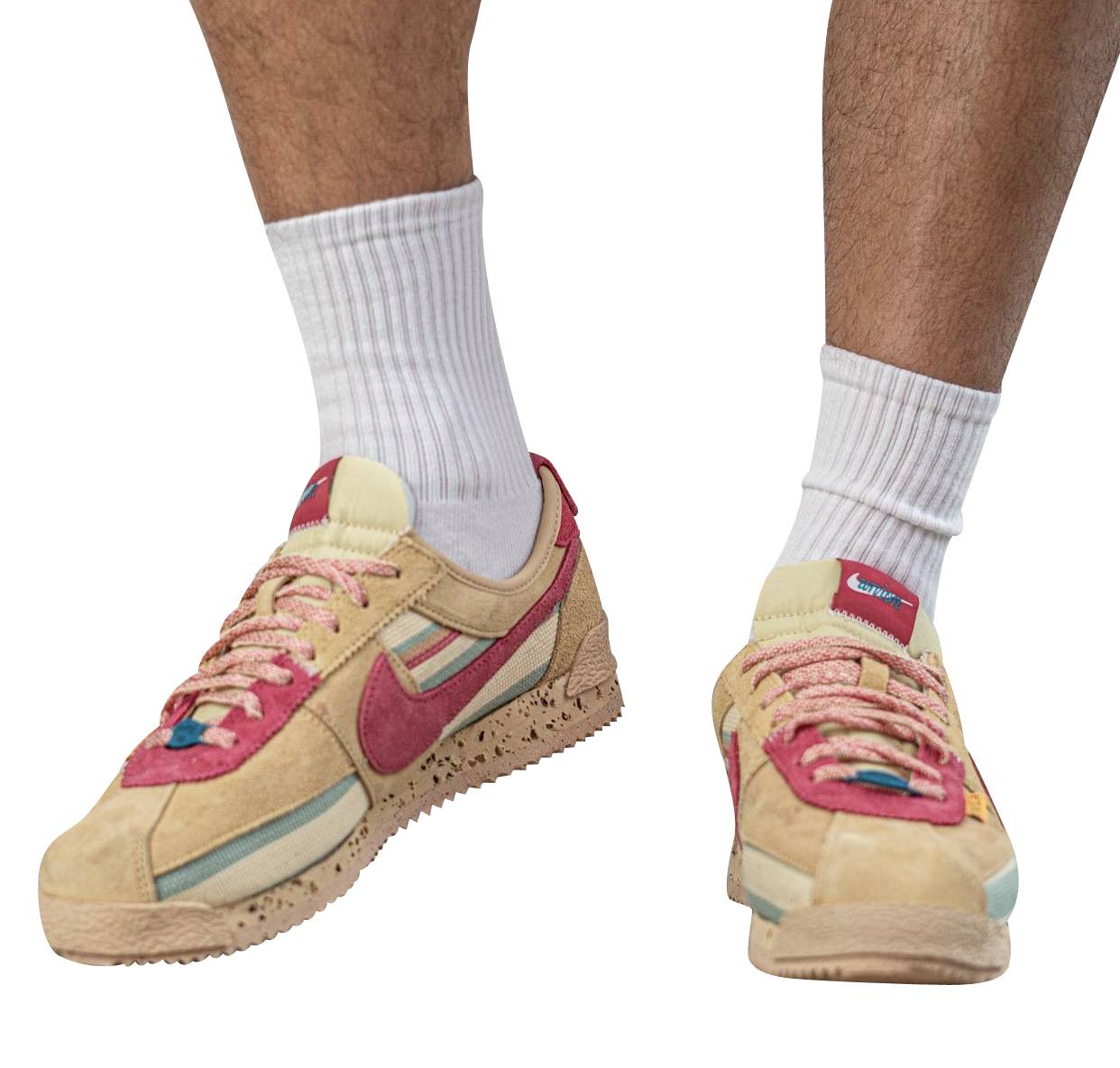 Union X Nike Cortez Tan Pink
