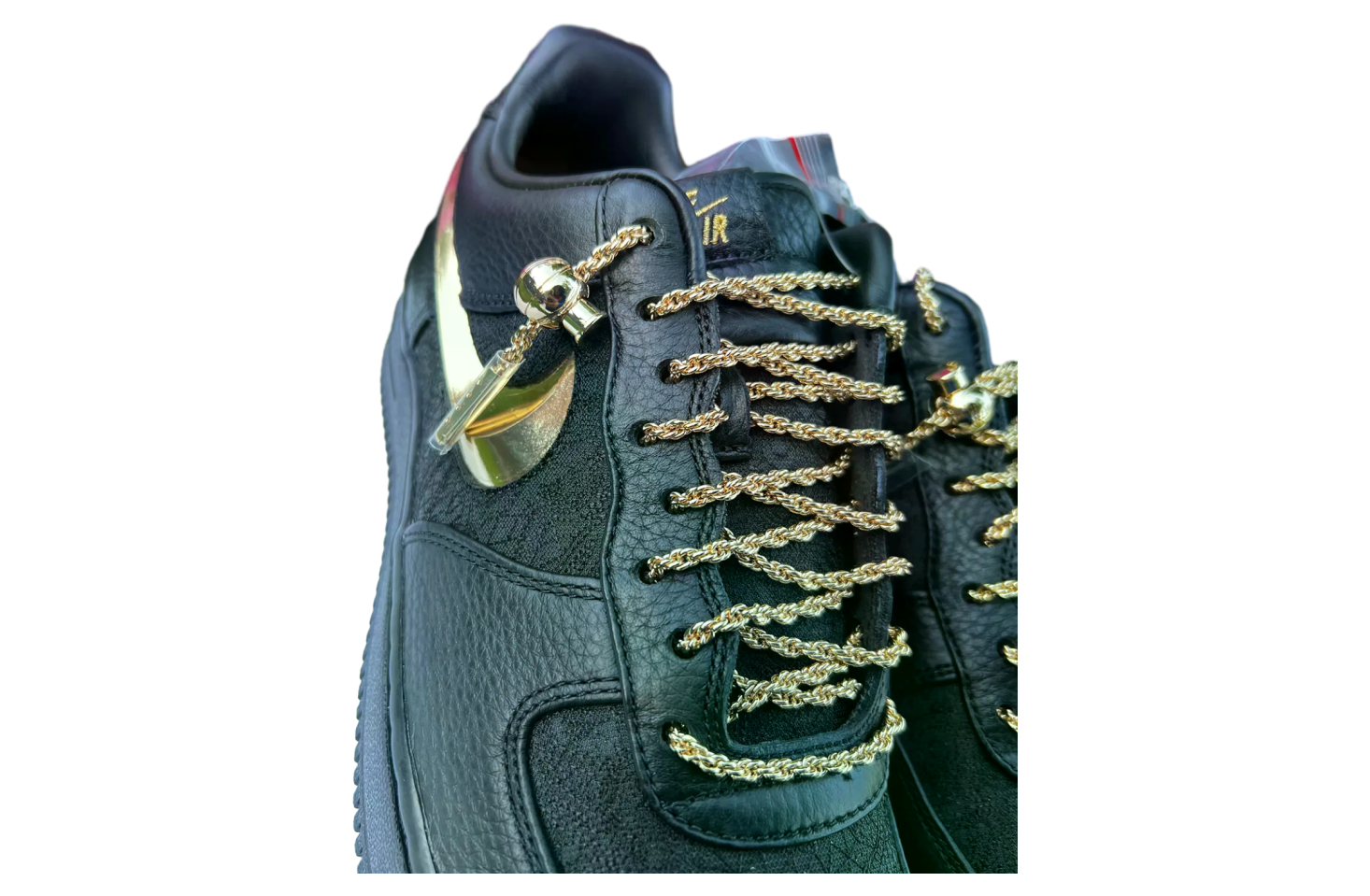 Victor Solomon x Nike Air Force 1 Low Black / Metallic Gold
