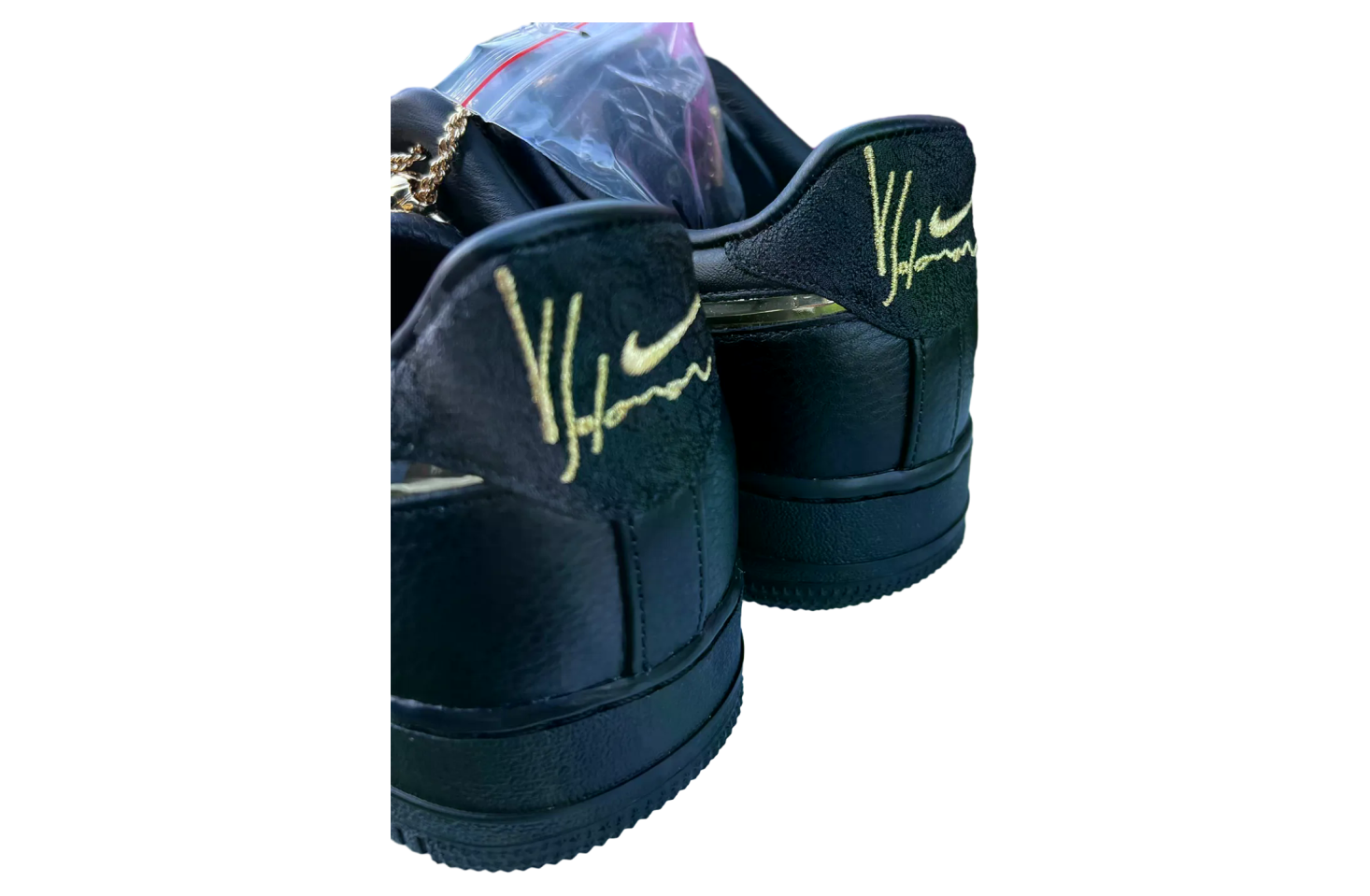 Victor Solomon x Nike Air Force 1 Low Black / Metallic Gold