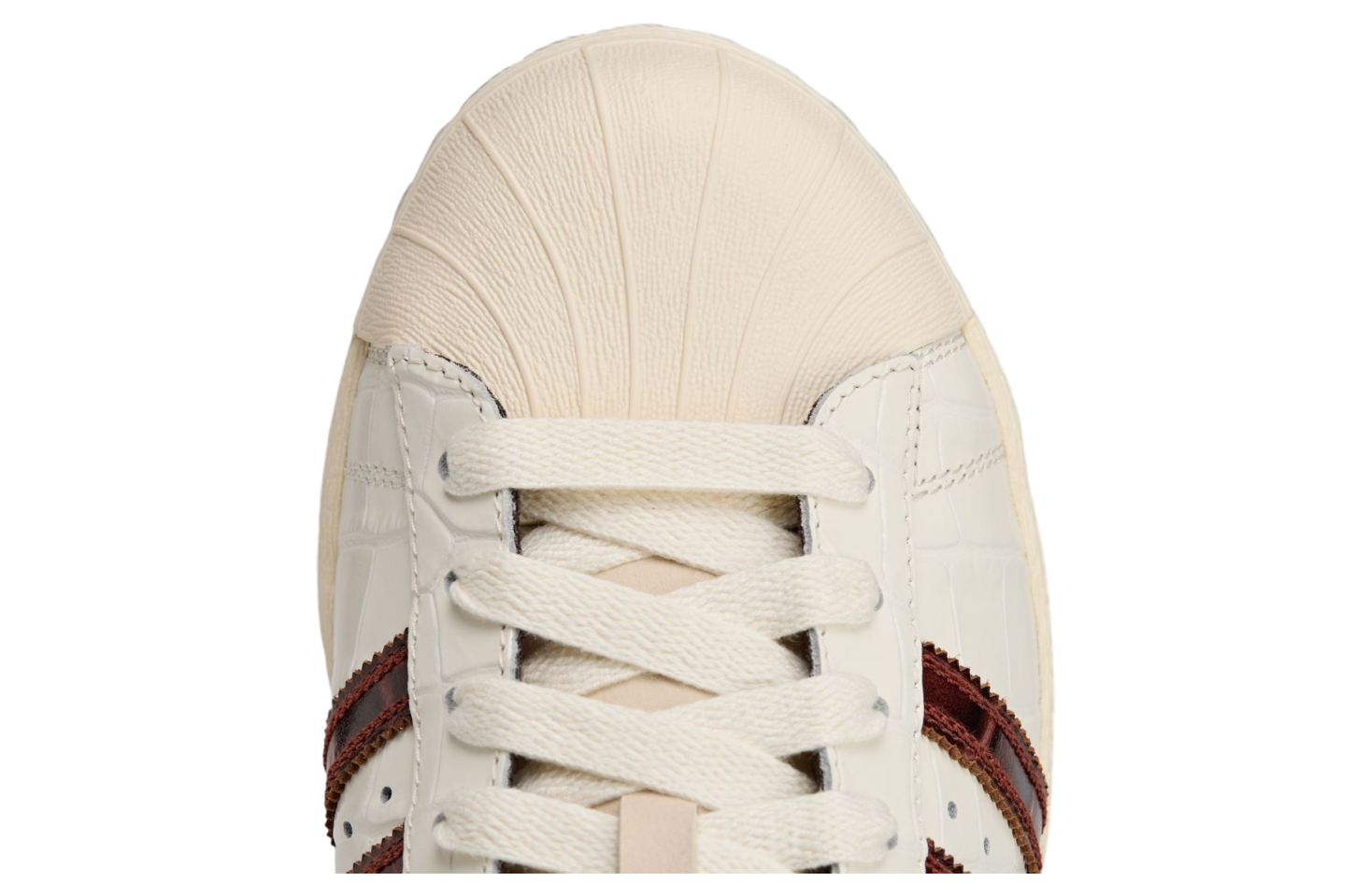 Wales Bonner x Adidas Superstar White / Fox Brown