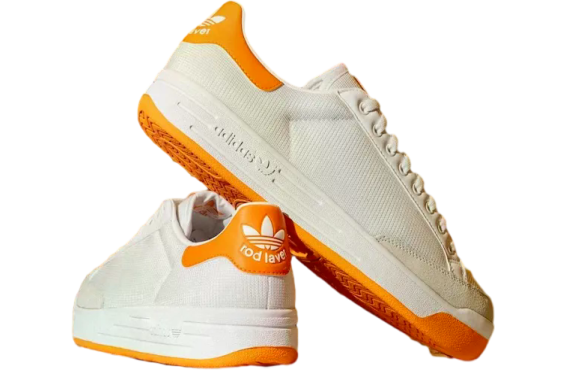 West Nyc x Adidas Rod Laver Footwear White / Orange