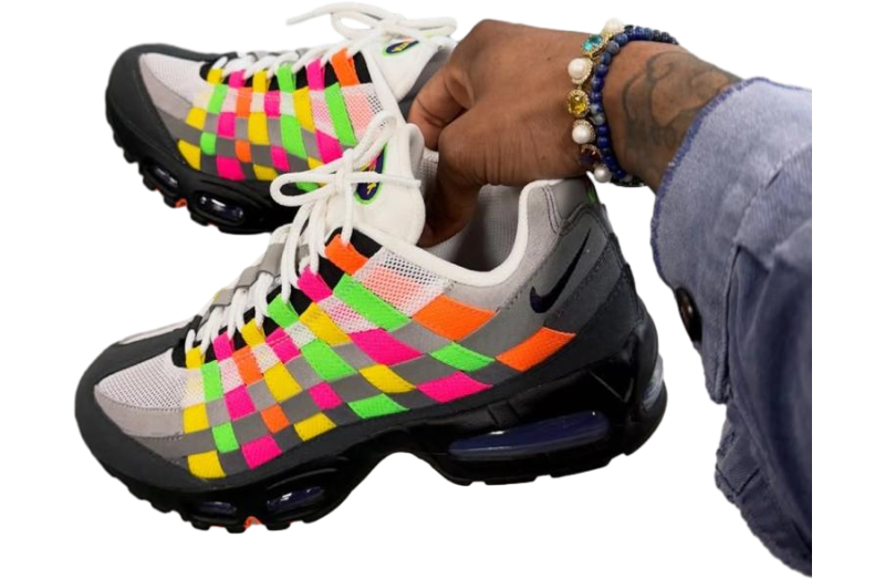 Nike Air Max 95 White / Purple Dynasty