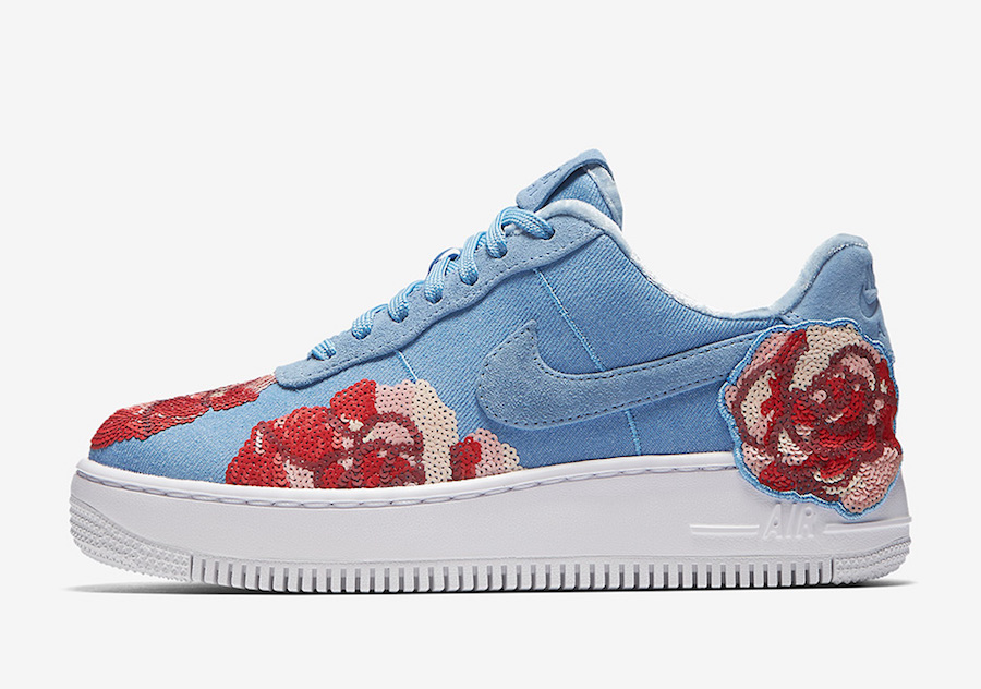 Nike Air Force 1 Low “Floral Sequin” Pack