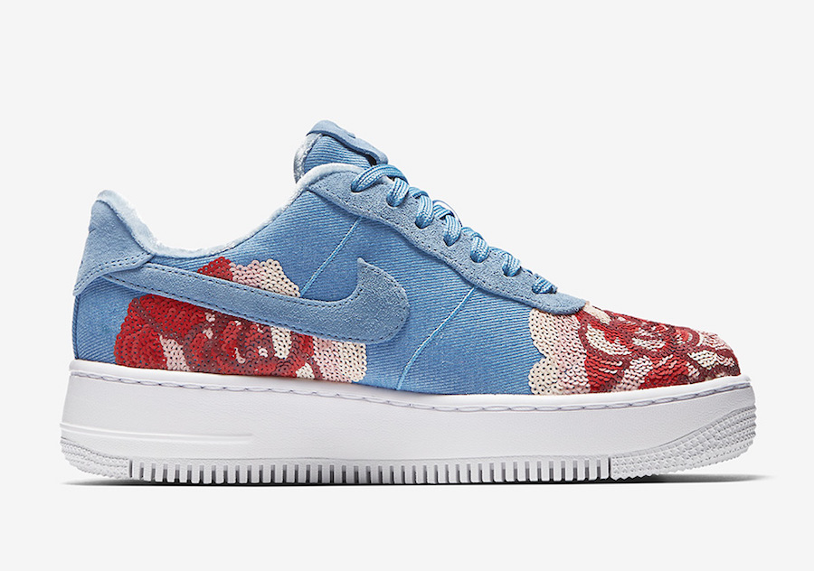 Nike Air Force 1 Low “Floral Sequin” Pack