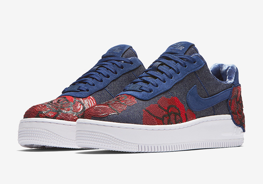 Nike Air Force 1 Low “Floral Sequin” Pack
