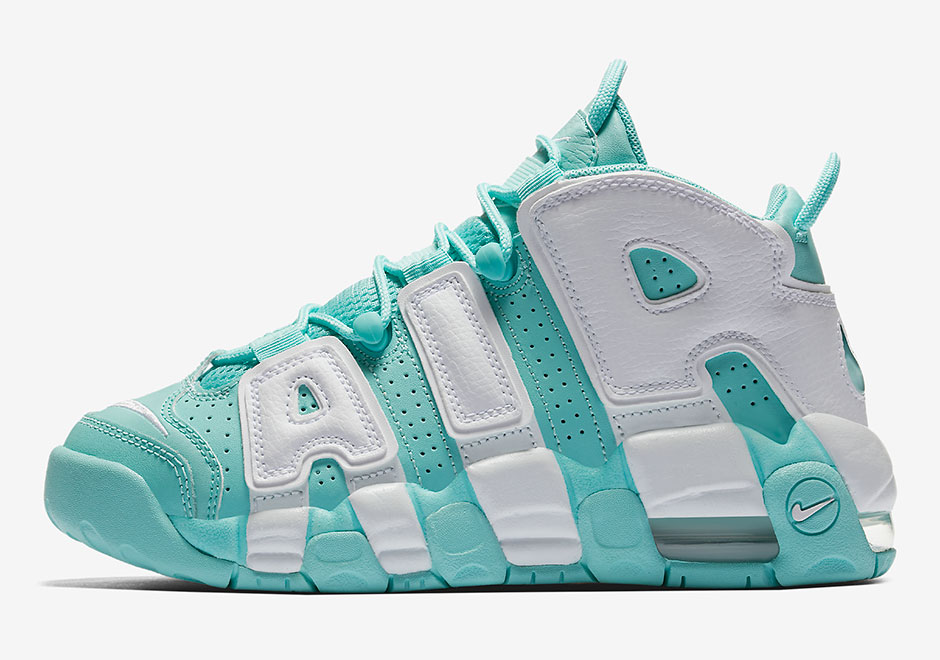 Nike Air More Uptempo GS “Island Green”