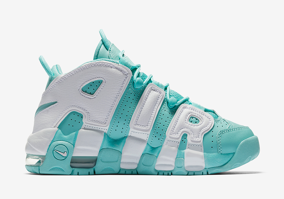 Nike Air More Uptempo GS “Island Green”