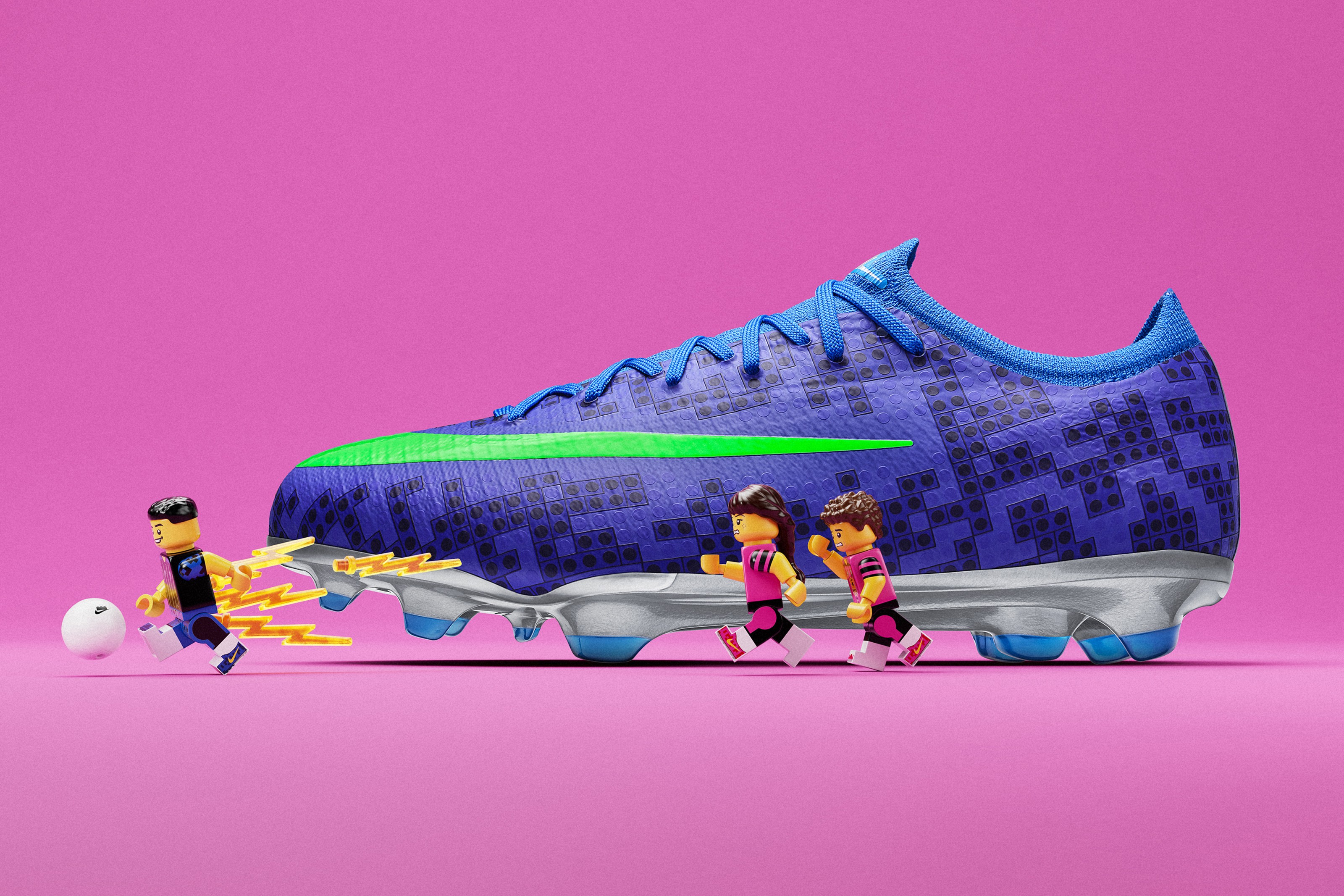 LEGO x Nike Jr. Mercurial Vapor Pro 