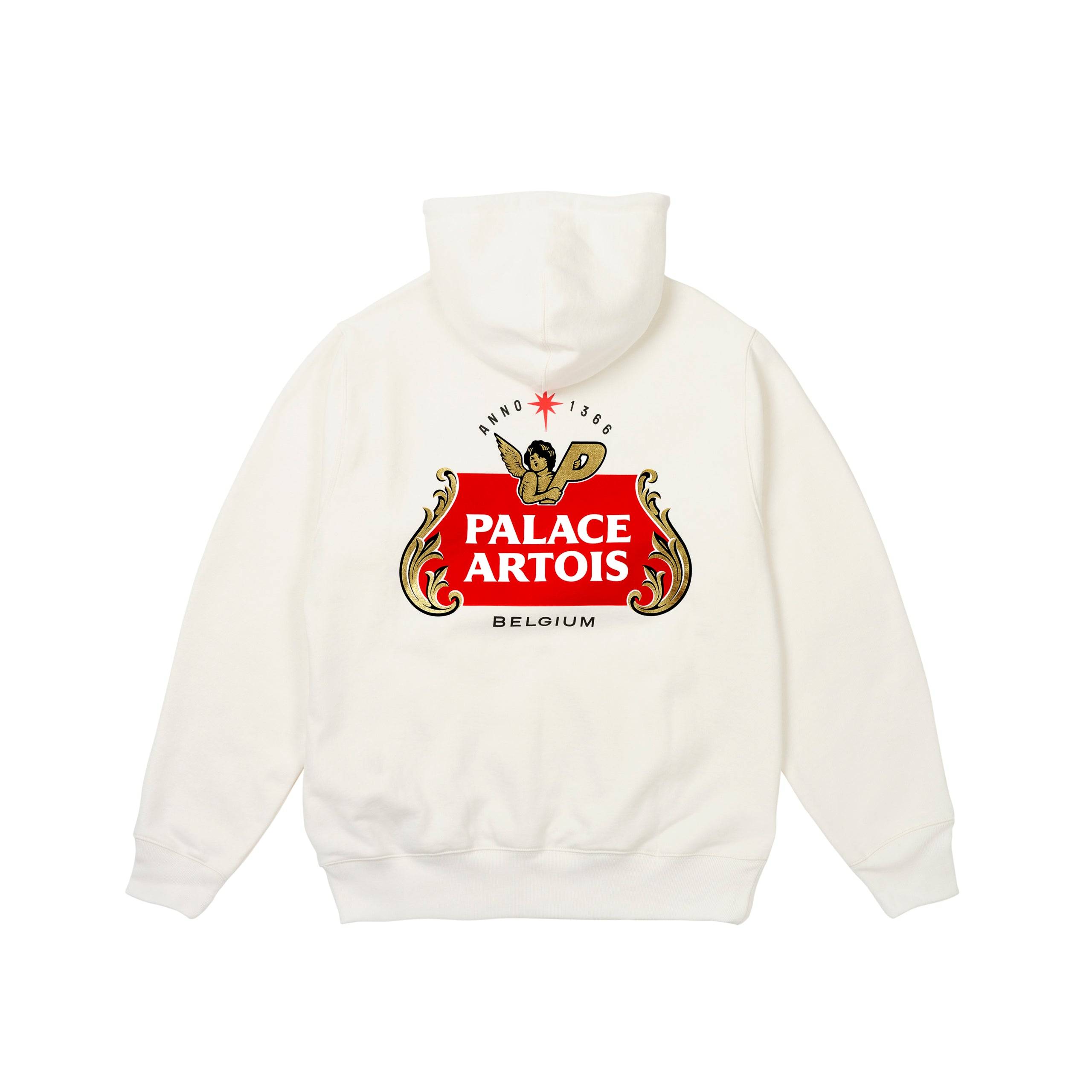 Palace Stella Artois Hood White