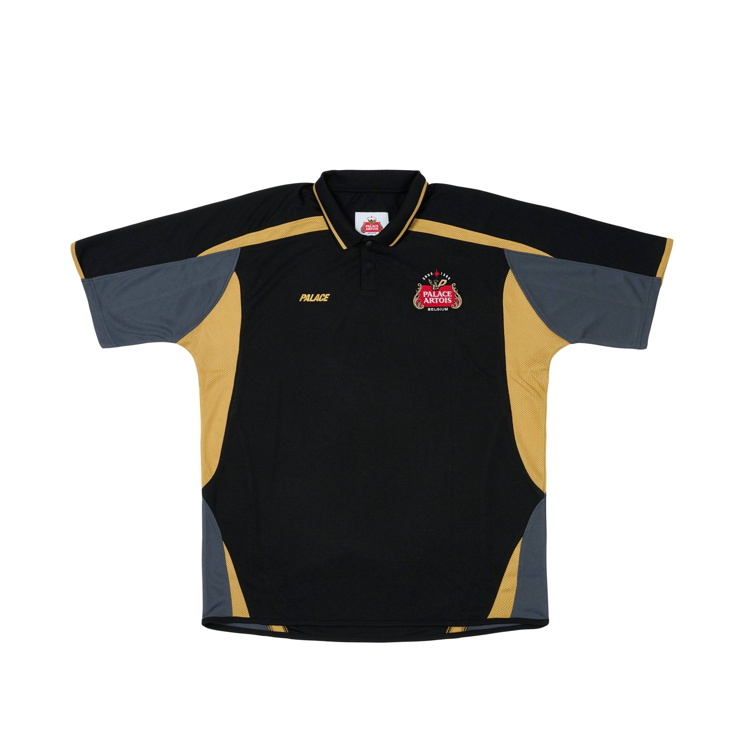 Palace Stella Artois Tech Polo Black