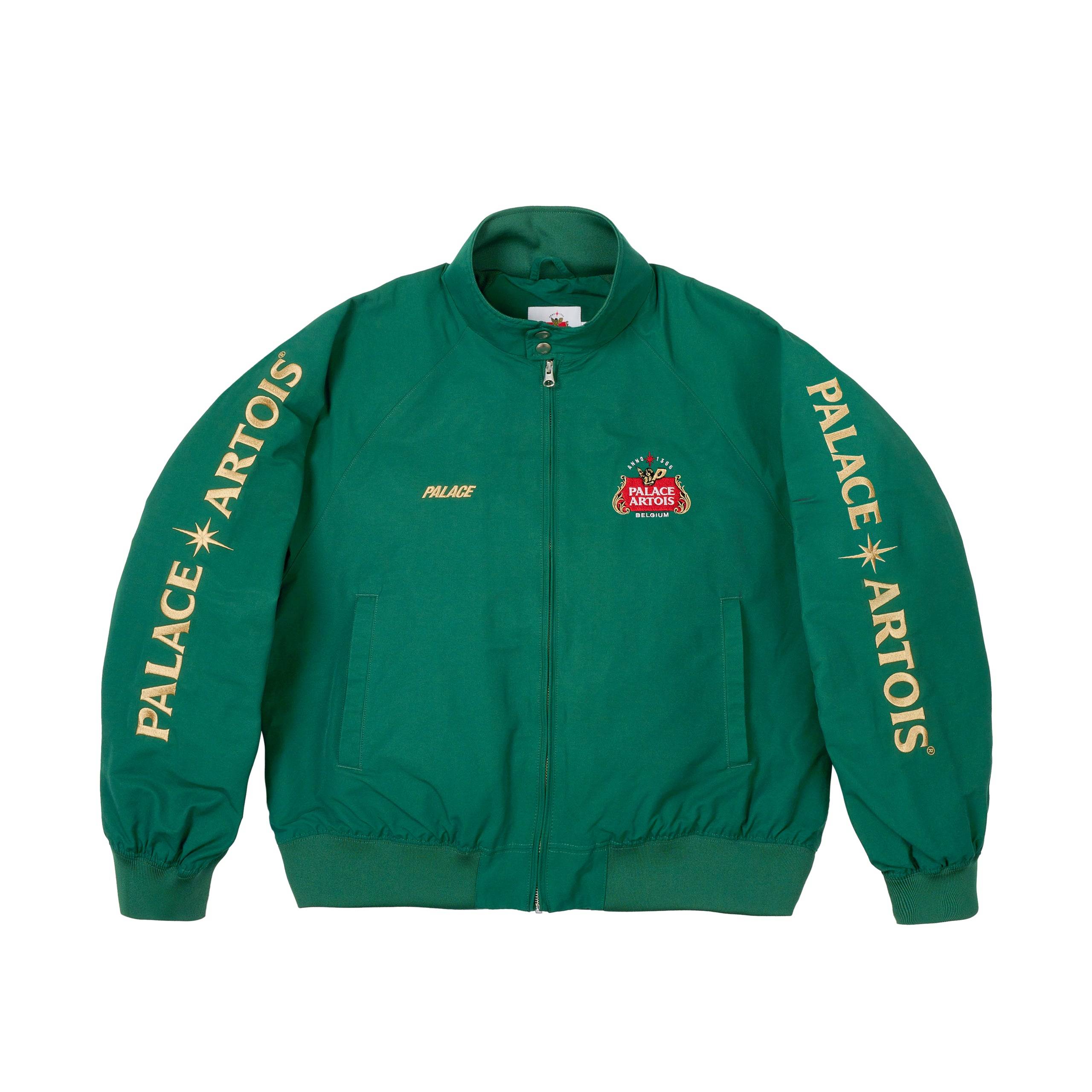 Palace Stella Artois Match Jacket Bottle Green