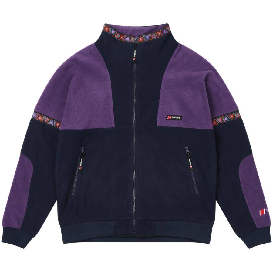 Berghaus Fleece Zip-up Jacket Purple