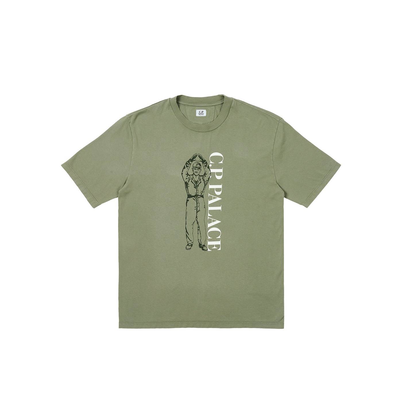 Palace C.p. Company T-shirt Olive