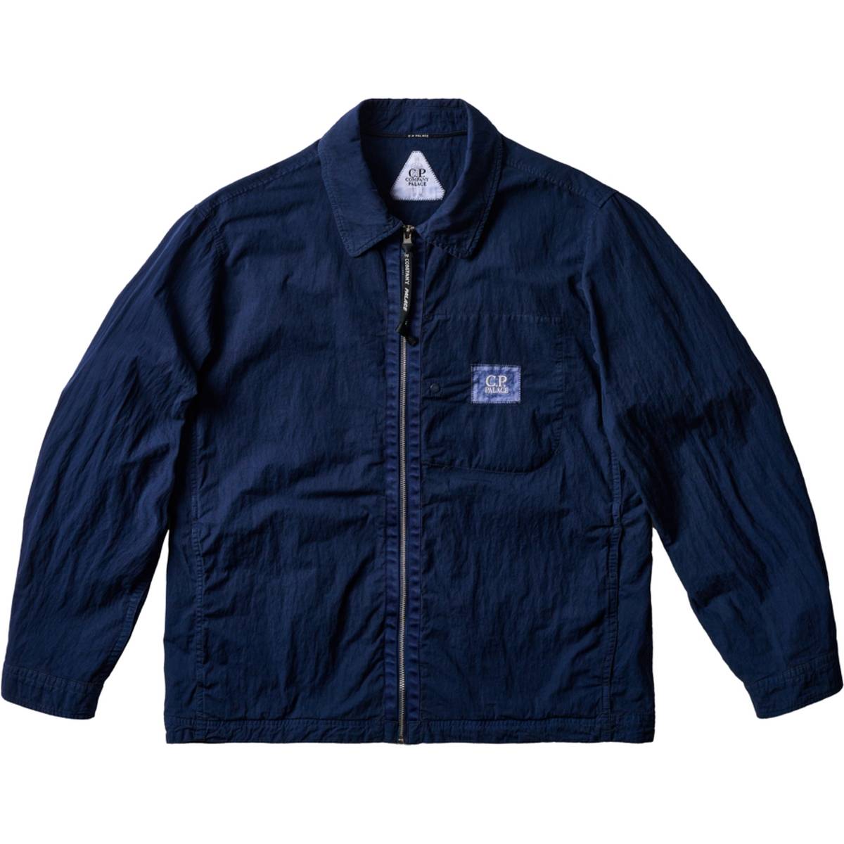Palace C.p. Company 50 Fili Heavy Overshirt Navy