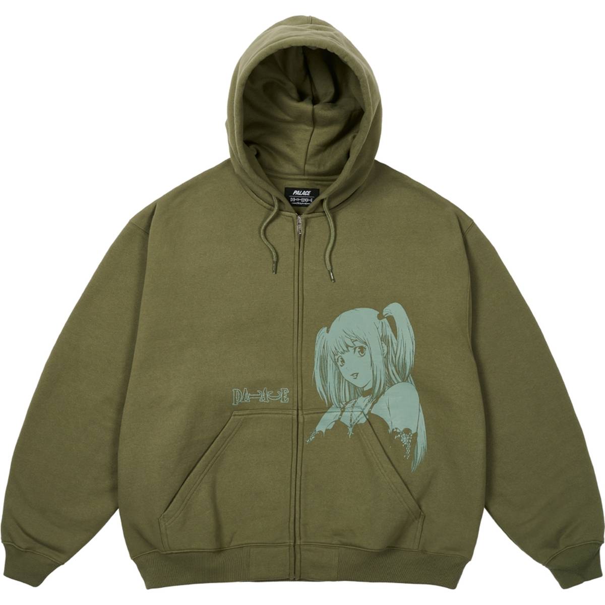 Palace Misa Zip Hood The Deep Green