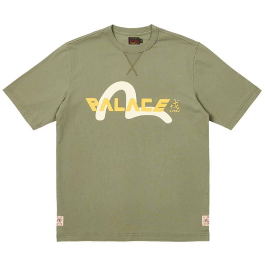 Palace Evisu Tee Olive