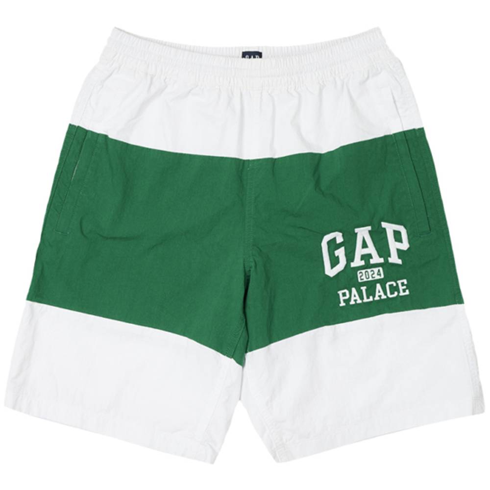 Palace Gap Boardshort White / Green