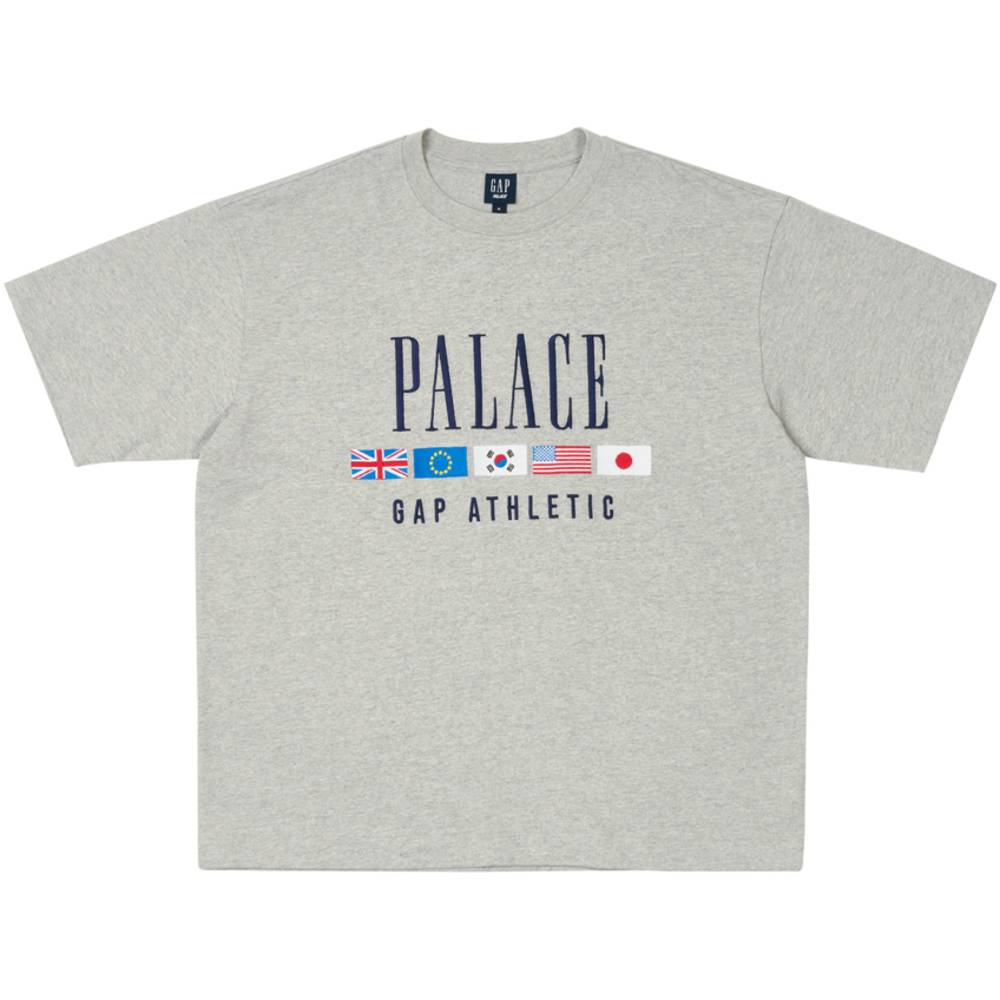 Palace Gap Heavy Jersey T-shirt Grey