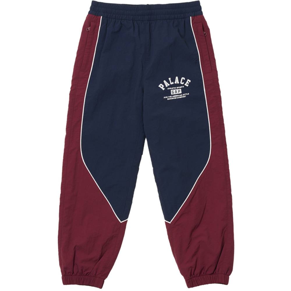 Palace Gap Kids Nylon Track Bottom Navy / Red