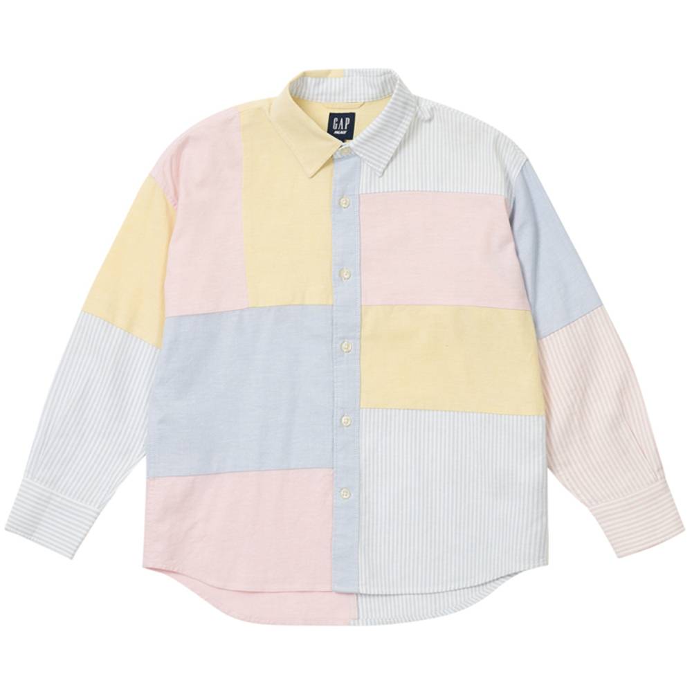 Palace Gap Kids Oxford Drop Shoulder Multi