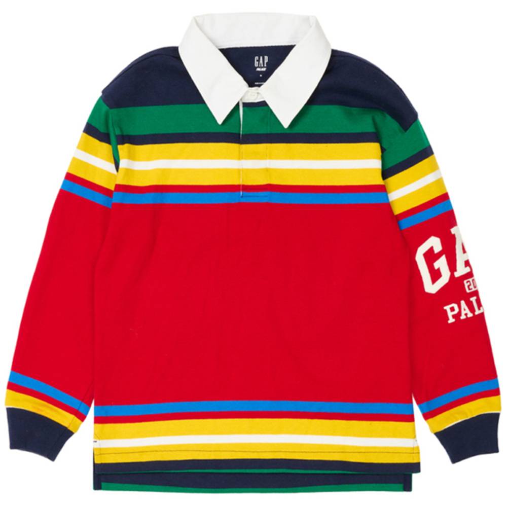 Palace Gap Kids Rugby Shirt Multi