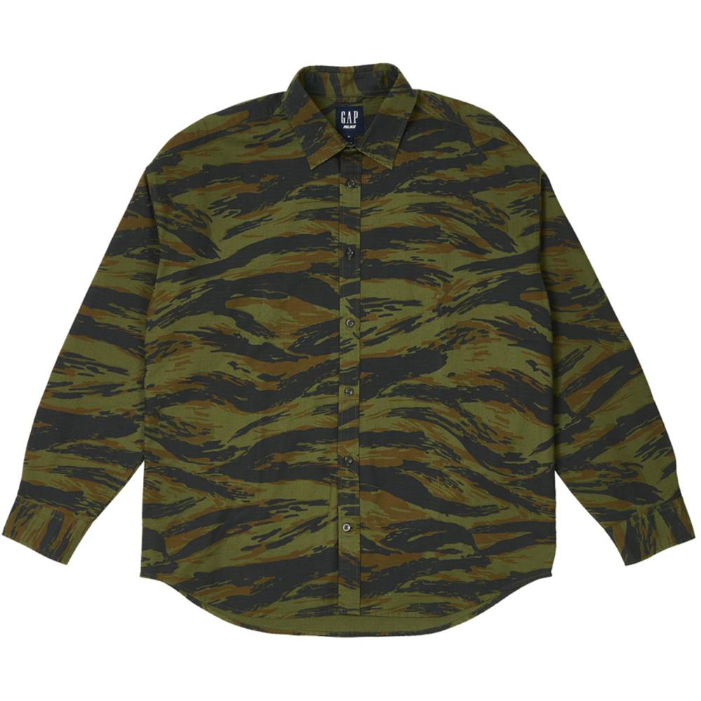 Palace Gap Oxford Drop Shoulder Camo