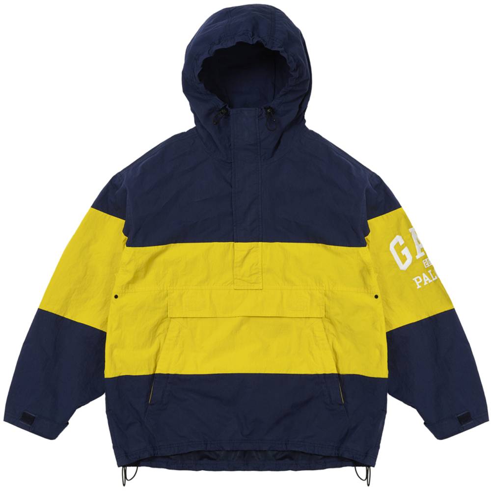 Palace Gap Windbreaker Blue / Yellow