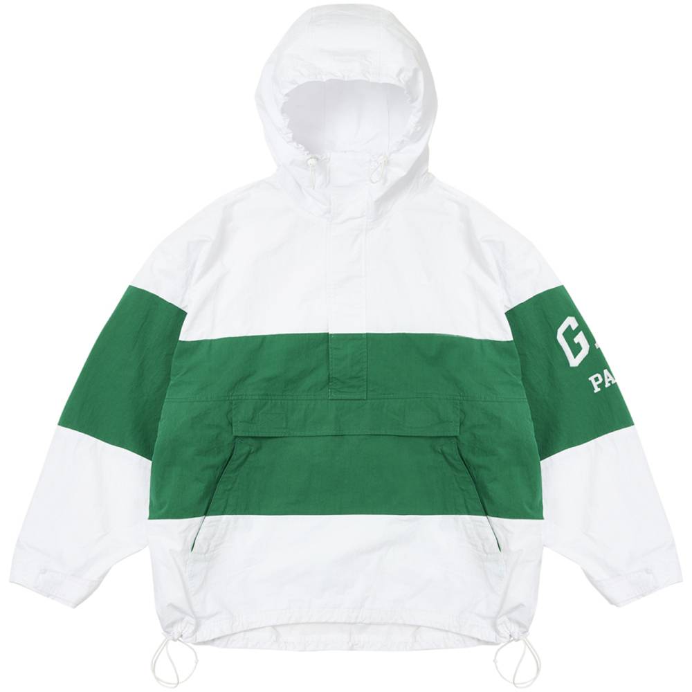 Palace Gap Windbreaker White / Green