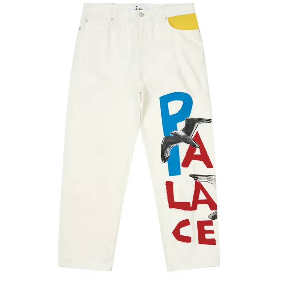 Palace Jcc+ Denim Jean White