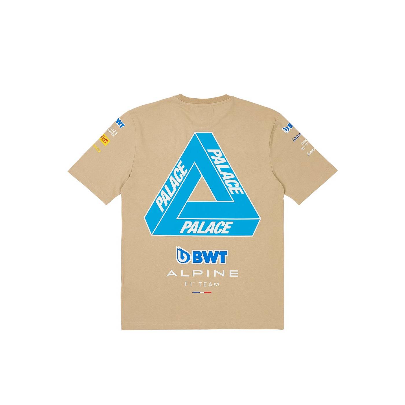 Palace Kappa For Alpine T-shirt Tan
