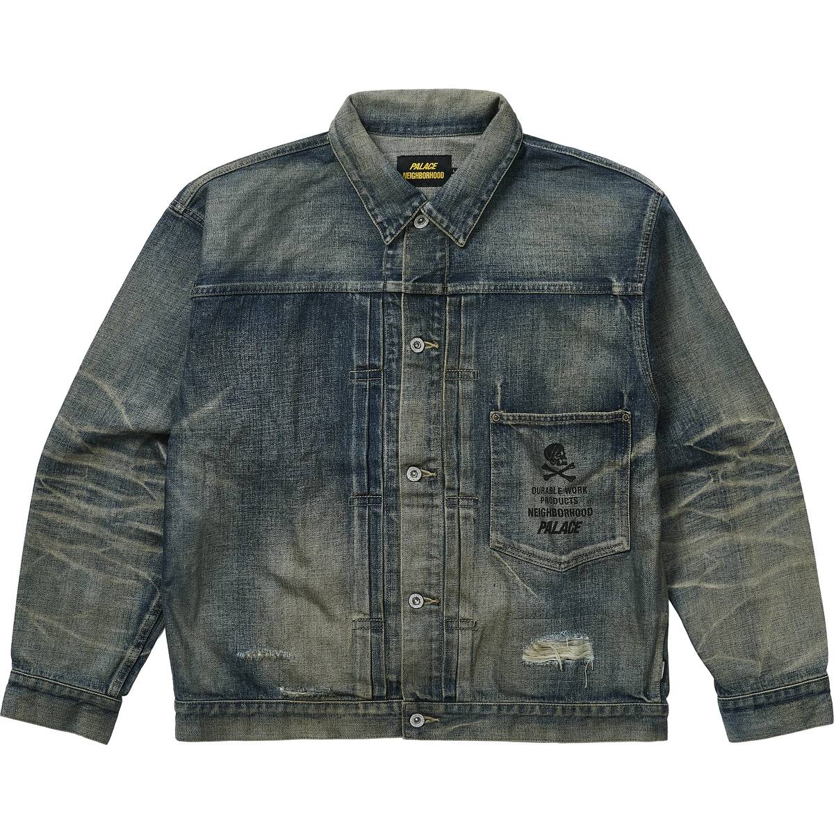 Palace Neighborhood Savage Denim Jacket Indigo