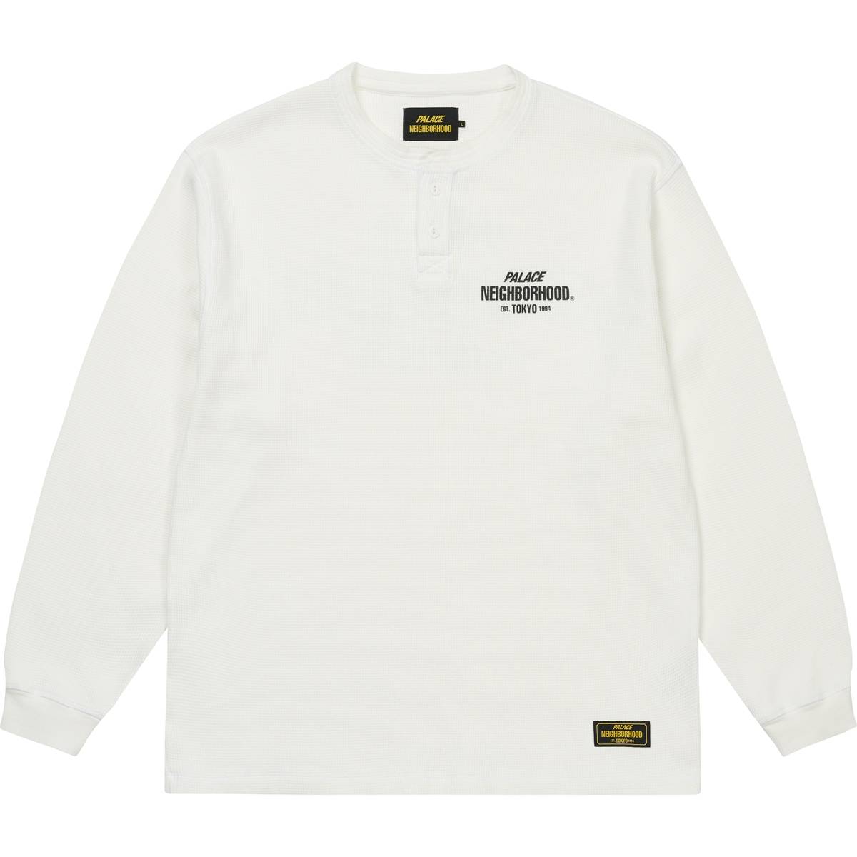 Palace Neighborhood Waffle Jersey White