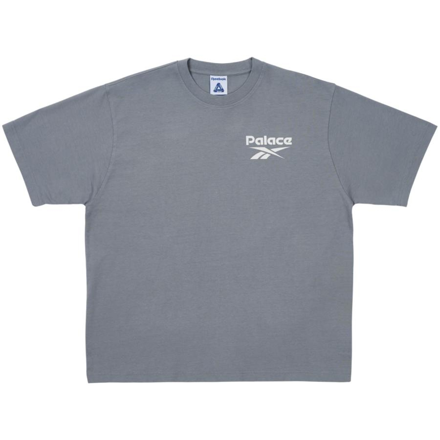 Palace Reebok Tee Grey