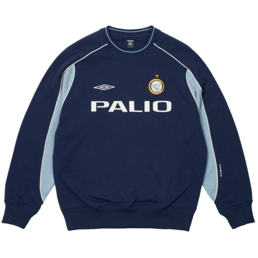 Palace Umbro Crewneck Blue