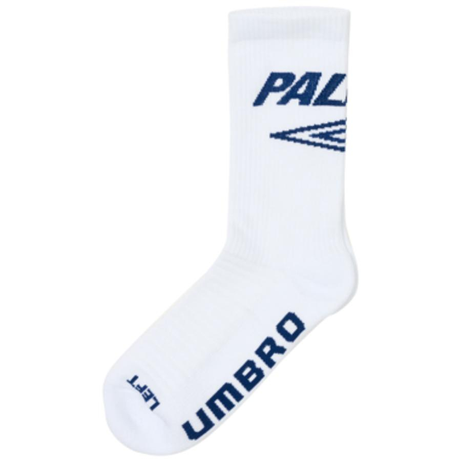 Palace Umbro Socks White
