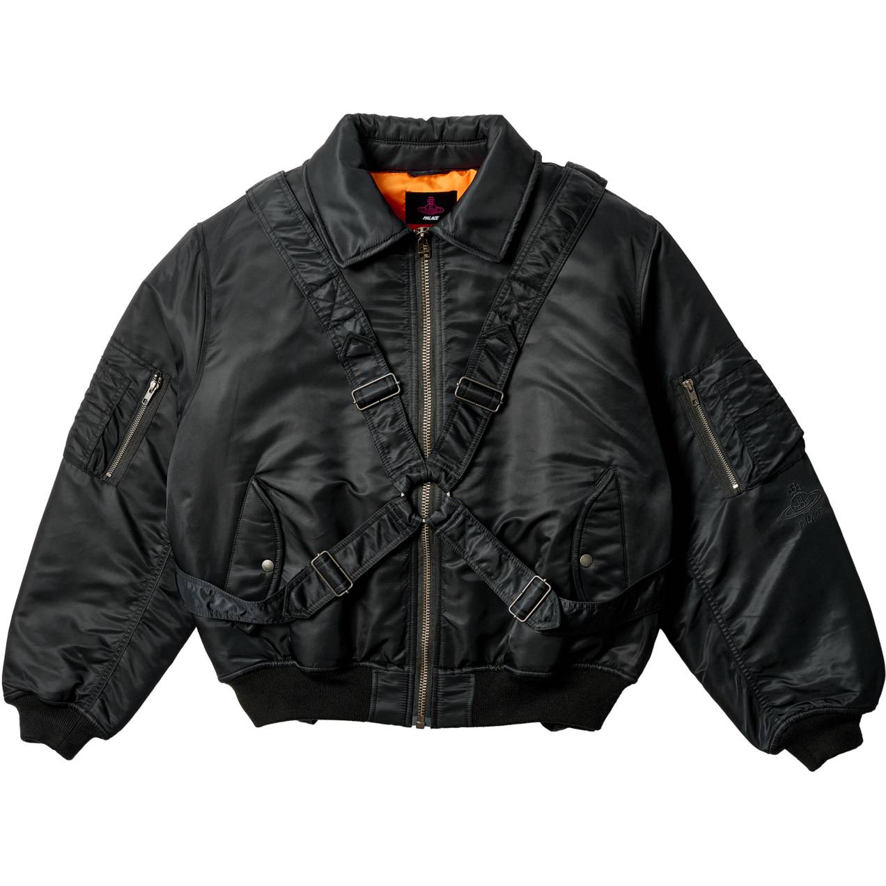 Palace Vivienne Westwood Flight Jacket Black